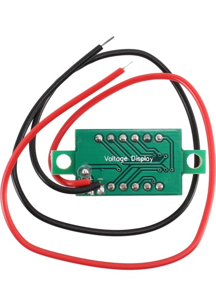 2x Mini Dijital Voltmetre LED Gerilim Ekran Panel Metre 3.3-30V Yeşil LED (Yurt Dışından) modelleri