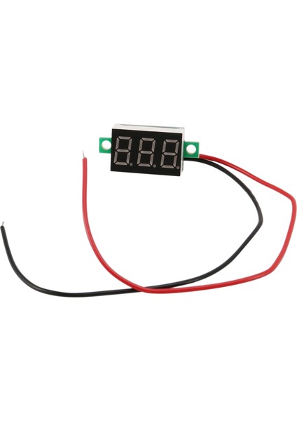 2x Mini Dijital Voltmetre LED Gerilim Ekran Panel Metre 3.3-30V Yeşil LED (Yurt Dışından) fırsatları