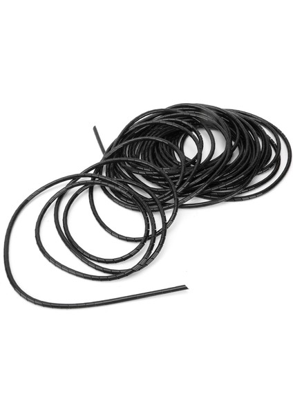 Hao Kan Spiral Tel Sarma Kablosu Esnek Kablo Düzenleyici Yönetimi Bilgisayar Odası Kablolaması Için Siyah (Yurt Dışından)