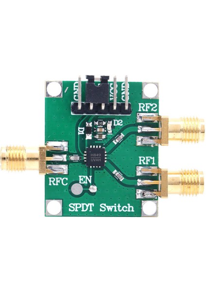 Rf Anahtar Modülü 3‑5V Tek Kutuplu Çift Atışlı Kart 50OHM Giriş Çıkış Empedansı Sma Arayüzü (Yurt Dışından) indirimleri