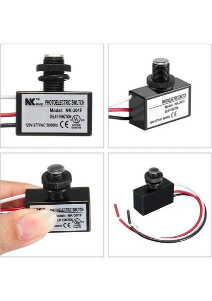 Fotoselli Anahtarı NK-301F 120-277 V Alacakaranlık Şafak Sensörü Fotoelektrik Anahtarı Işık Fotoselli Sensörlü Aydınlatma Anahtarı (Yurt Dışından) indirimleri