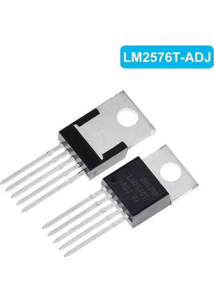 10 Adet LM2576 LM2576T LM2576T-ADJ LM2576T-3.3 LM2576T-5.0 Ic Reg Buck Adj 3A TO220-5 Yenı (Yurt Dışından)