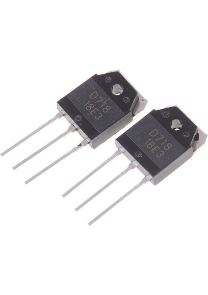 1 Çift (2 Adet) Orijinal 2SB688 ve 2SD718 Kec Transistör B688 ve D718 (Yurt Dışından)