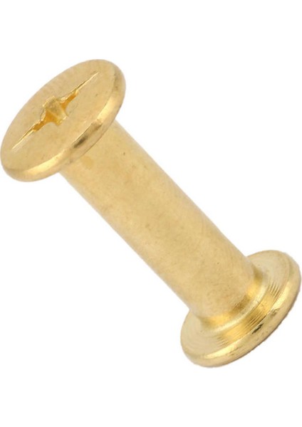 20 Adet Düz Başlı Perçin Albümü Vida Kitap Seti Dıy El Sanatları Yapımı (Yurt Dışından)