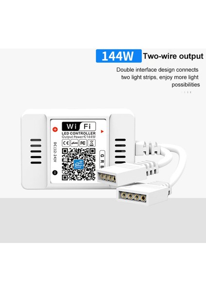 Wifi Akıllı Denetleyici Renkli 24 Tuşlu Çift Yüklü Rgb Işık Denetleyici Alexa Sesli Akıllı Ev Otomasyon Modülü Iyi Etki ve Kullanımı Kolay (Yurt Dışından)