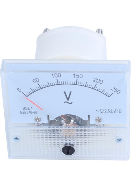 Analog 85L1 Ac 250 V Panel Metre Voltmetre Ölçüm Cihazı Kurulum Ekipmanı (Yurt Dışından)