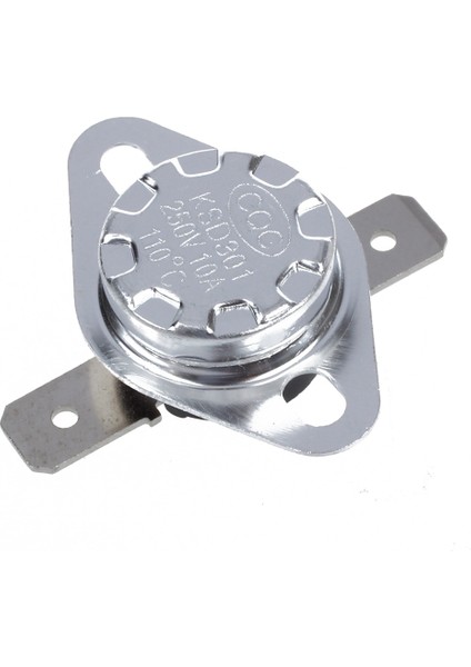 Adet 110 Santigrat Nc Termostat Sıcaklık Kontrollü Anahtar KSD301 (Yurt Dışından)