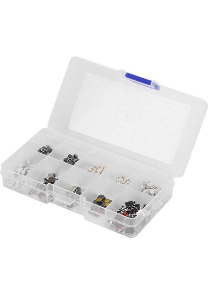 250 Adet Çini Anahtarı 10 Ki Anlık Basma Düğmesi Çeşitleri Kiti <br/> (Yurt Dışından) modelleri