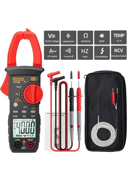 Aneng Dijital Pens Metre Ac/dc Gerilim Ampermetre Gerilim Test Cihazı Ac Akım Multimetre Amp Hz Kapasite Ncv Ohm Testi (Yurt Dışından) fırsatları