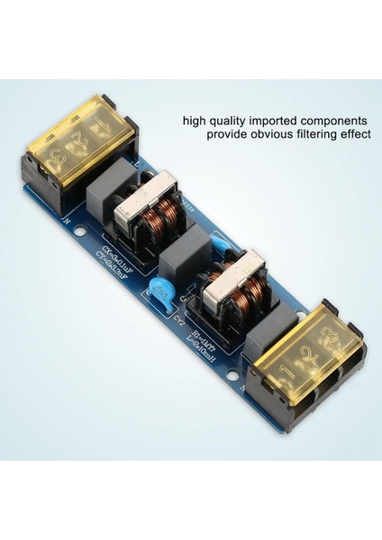 6A / 25A Emı Filtre Modülü Kartı Gücü Besleme Için Iki Aşamalı Düşük Geçişli (Yurt Dışından) modelleri