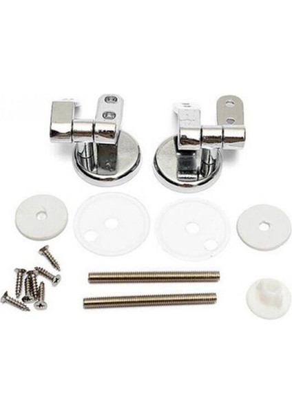 Alaşımlı Klozet Menteşeleri Bağlantı Parçaları Vidalı Krom Set (Yurt Dışından) indirimleri