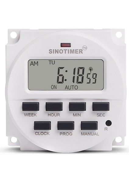 Sınor 220V Haftalık 7 Gün Dijital Programlanabilir Anahtar Röle Kontrolü (Yurt Dışından) fiyatları