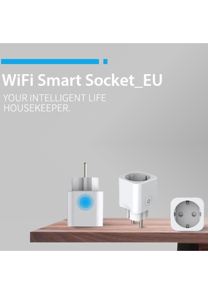 Zaman Anahtarı Uzaktan Uygulama Kontrolü Akıllı Fiş Wifi Akıllı Soket Ab Tak Ewelink Alexa Google Home Mini Ifttt Akıllı Ev ile (Yurt Dışından)