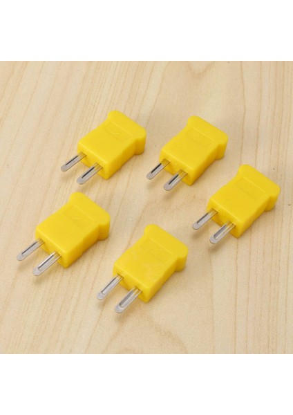 10 Adet Sarı Plastik Kasa Düz Erkek 2-Pin K Tipi Termokupl Tel Konnektörü (Yurt Dışından) modelleri
