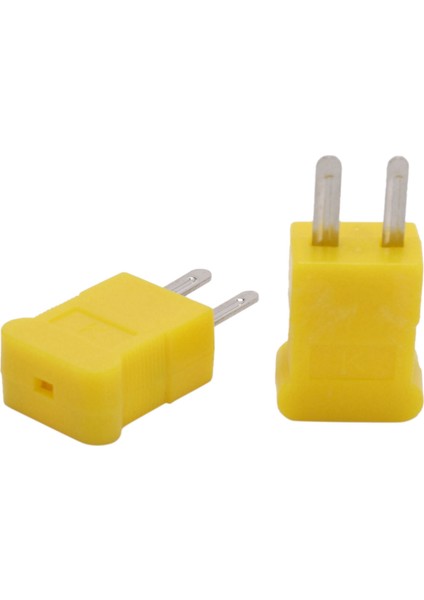 10 Adet Sarı Plastik Kasa Düz Erkek 2-Pin K Tipi Termokupl Tel Konnektörü (Yurt Dışından) fırsatları