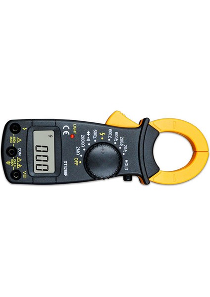 Parça Multimetre Ncv Akım Kelepçesi Kerpeten Voltmetre Ampermetre 600A Ac/dc Ohm Akım Gerilim Test Cihazı (Yurt Dışından)