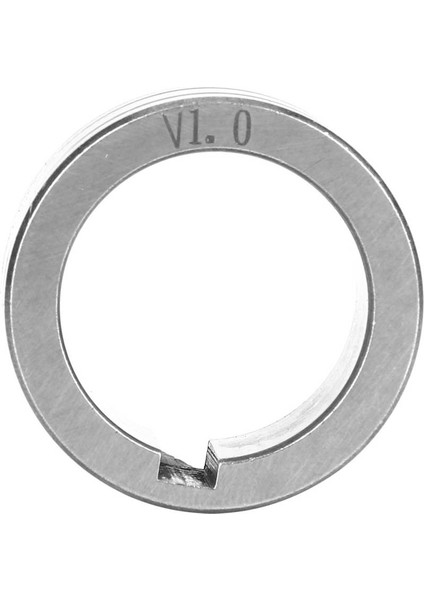 Hassas Paslanmaz Çelik Kaynak Teli Besleme Kılavuz Tekerleği 0,8 1,0 1,2 Çift Boyutlu (Yurt Dışından)