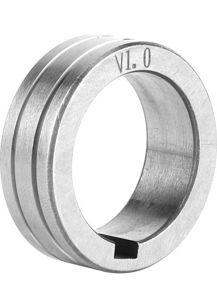 Hassas Paslanmaz Çelik Kaynak Teli Besleme Kılavuz Tekerleği 0,8 1,0 1,2 Çift Boyutlu (Yurt Dışından) fiyatları