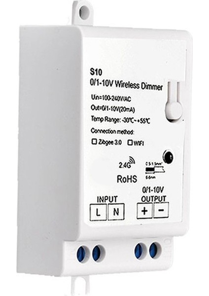 Namuny AC100-240V Zigbee 0/1-10V LED Işık Dimmer Denetleyici Akıllı Yaşam Tuya Kontrol Uygulaması Için 0-10V LED Kısılabilir Sürücü (Yurt Dışından)
