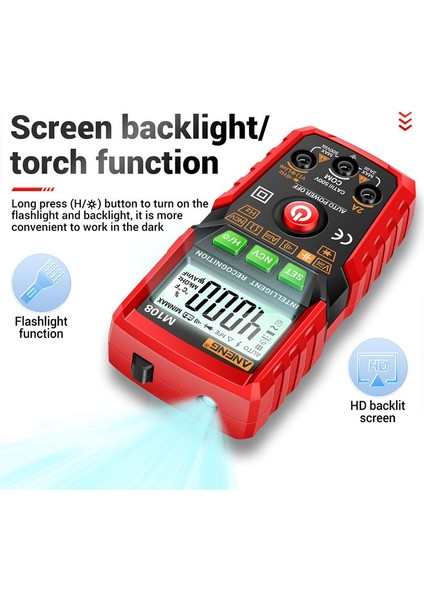 Dijital Akıllı Multimetre Transistör Test Cihazı 4000 Sayım Otomatik Ac/dc Akım Gerilim Test Cihazı (Pil Yok) (Yurt Dışından) indirimleri