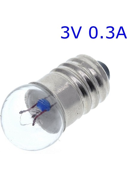 10 Adet Öğrenci Elektrik Deneysel Fizik Sınıfı Kullanılan 0.3A 0.5A 1.5V 2.5V 3.8V 6V Küçük Akkor Ampuller (Yurt Dışından) fiyatları