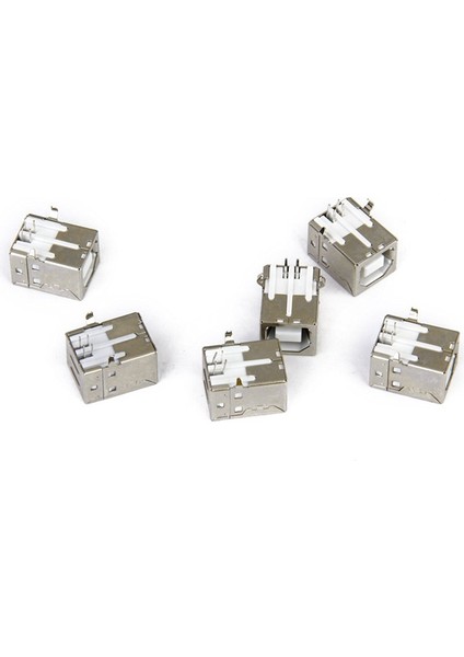 12 Adet Yedek USB Konnektör Soketi Tip B Dişi Dik Açı (Yurt Dışından) modelleri