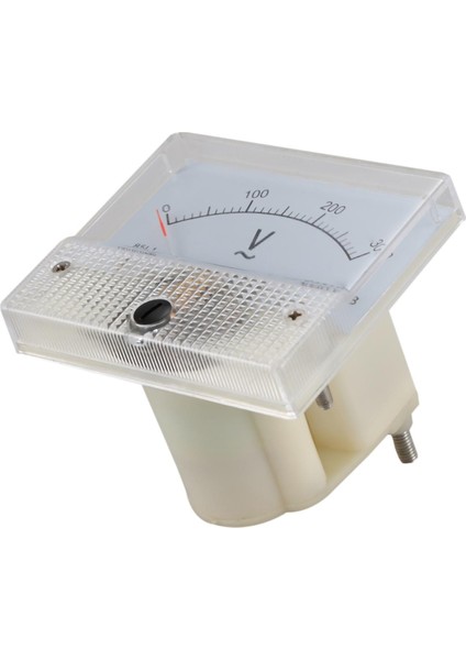 Voltmetre-1 x Montaj Parçalı Gerilim Voltmetresi-Beyaz (Yurt Dışından)