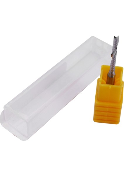 2mm x 15MM Karbür Tek Flüt Spiral Uçlu Değirmen Cnc Router Bit (Yurt Dışından)