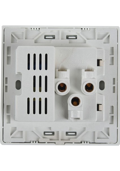 Eıtgzwas 3x 2.1A Çift USB Duvar Şarj Soketi Adaptörü Evrensel Çıkış Paneli Akıllı Anahtarı (Yurt Dışından)