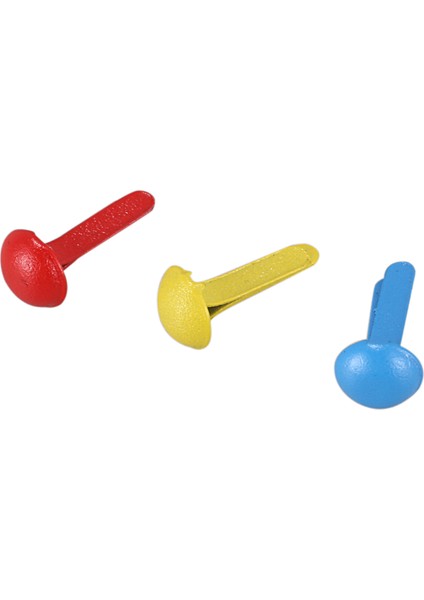 Quanbu 200 Set Mini Parisli Bağlantı Elemanları Çok Renkli Kağıt Zanaat Damgalama Scrapbooking Dıy Aracı 4.5mm (Yurt Dışından) indirimleri