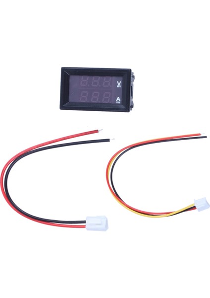 Test Kalemi-1 x Gerilim Ampermetresi 1 x 3pın Kablo 1 x 2pın Kablo 1 Çift x Dijital Multimetre Test Kalemi-Siyah-Kırmızı ve Siyah (Yurt Dışından)