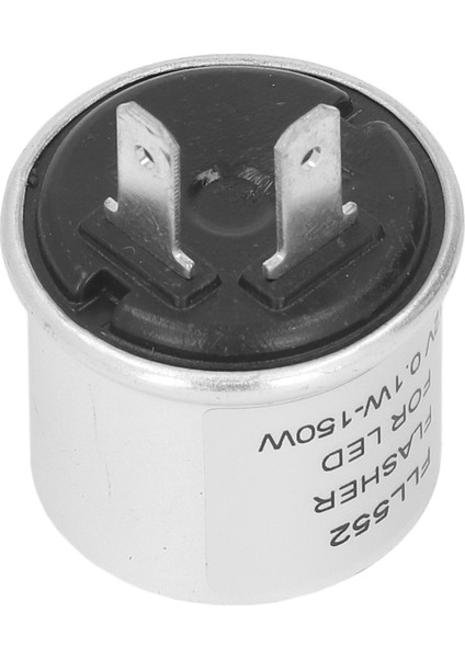 LED Flaşör Rölesi, Arabalar Için 2 Pinli LED Flaşör Flaşör Alüminyum Kabuk (Yurt Dışından) modelleri