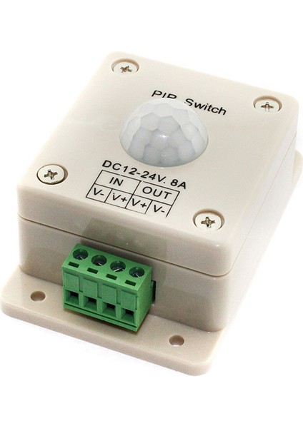Otomatik Dc 5V 12V 24V Kızılötesi Pır Hareket Sensörü Anahtarı Plastik Sensör Anahtarı LED Şerit Ampul Lamba Kızılötesi Hareket Sensörü Anahtarı (Yurt Dışından)