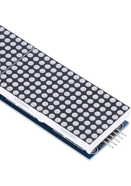 Nokta Matris Modülü Kontrol Led'i Tek Çipli Mikro Bilgisayar Denetleyicisi 4'ü 1 Arada MAX7219 (Yurt Dışından) fırsatları