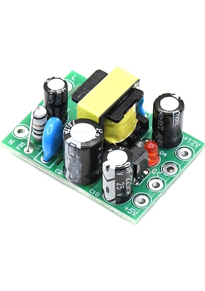 Mini Ac-Dc Dönüştürücü AC110V 220V - Dc 12V 0.2A+5V Modül Kartı (Yurt Dışından)