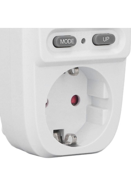 Güç Soketi Monitörü, Gerilim Gösterge Ölçer 0.1W-3680W Ev Için Elektrik Kesintisi Koruması Abs (Yurt Dışından)