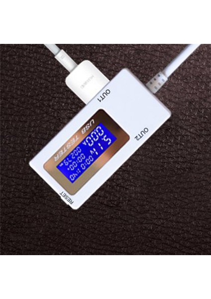 Mini Çift USB Akım Gerilim Test Cihazı USB Ampermetre Şarj Test Cihazı Monitör USB Bağlantı Noktaları Dijital Ekran Dc 4-30V 0-5A 0-150W (Yurt Dışından) modelleri