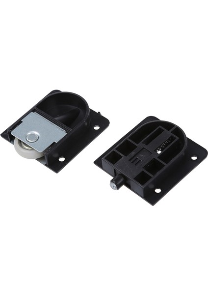Gardırop Siyah Plastik Plaka 25MM Dia Tekerlek Sürgülü Kapı Silindiri (Yurt Dışından) fiyatları