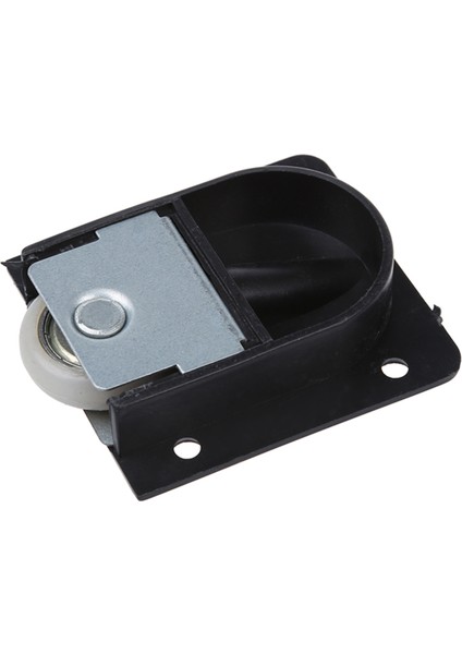 Gardırop Siyah Plastik Plaka 25MM Dia Tekerlek Sürgülü Kapı Silindiri (Yurt Dışından) fırsatları