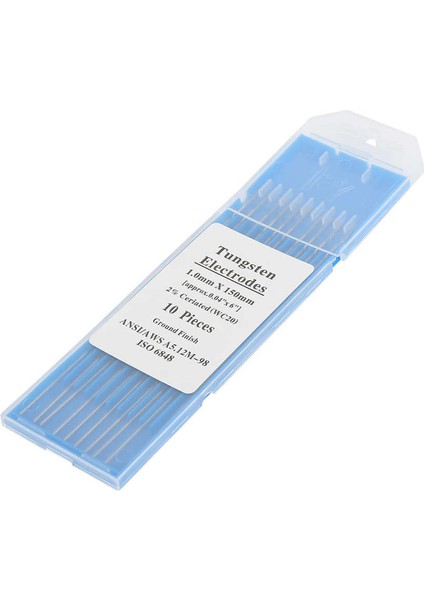 10 Adet/kutu WC20 Paslanmaz Karbon Çelik Kaynak Için Tungsten Tıg Elektrotlar (Yurt Dışından) modelleri