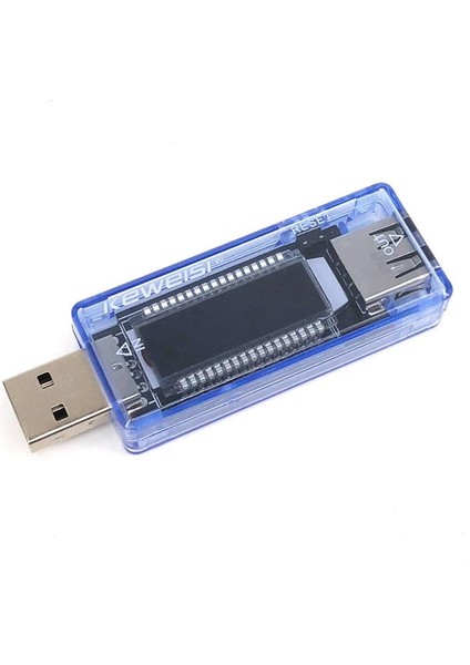 【ayak Izi】 Akım Gerilim Kapasite Test Cihazı USB Volt Akım Gerilim Doktor Şarj Cihazı Kapasite Test Cihazı Metre Güç Bankası (Yurt Dışından)