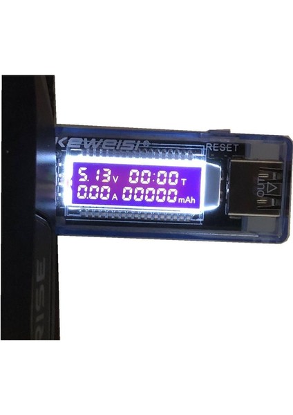 【ayak Izi】 Akım Gerilim Kapasite Test Cihazı USB Volt Akım Gerilim Doktor Şarj Cihazı Kapasite Test Cihazı Metre Güç Bankası (Yurt Dışından)