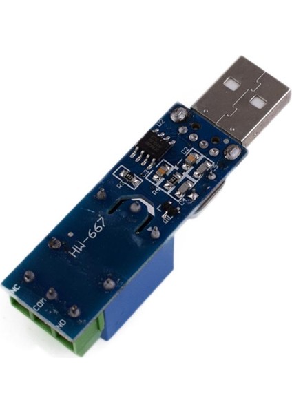 HW667 Seri Port Kontrol Röle Modülü/kurulu Mcu Bilgisayar USB Kontrol Anahtarı Pl Jog Kendinden Kilitlemeli (Yurt Dışından)