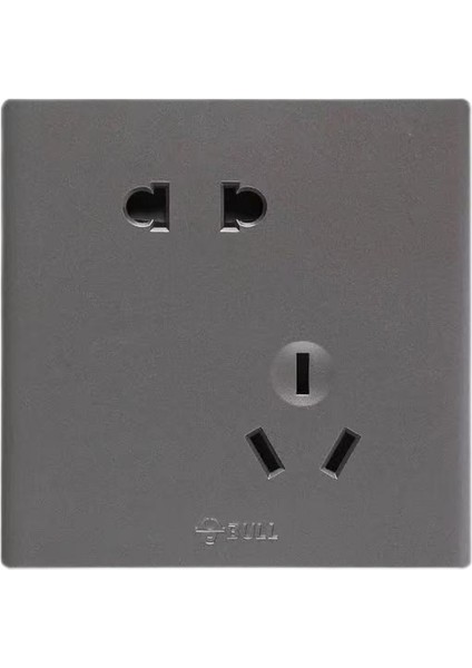 Boğa Anahtar Prizi Beş Delikli Gizli 86 Tipi Duvar USB Ev Panelli Gözenekli G25G12 Yıldızlı Gri (Yurt Dışından) indirimleri