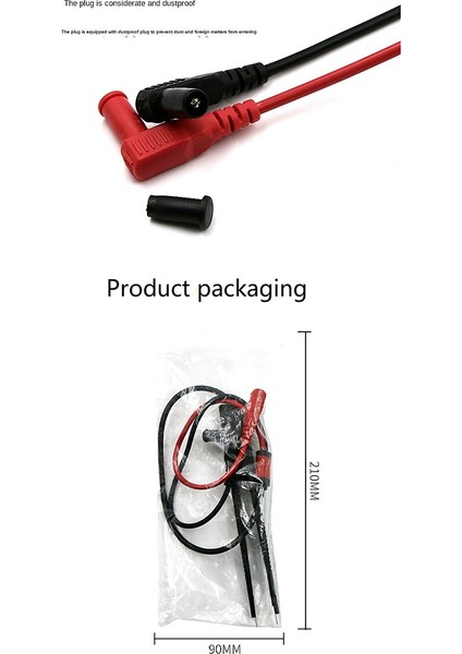 Smd Smt Çip Test Klipsi Kurşun Probu Dijital Multimetre Metre (Yurt Dışından) fiyatları