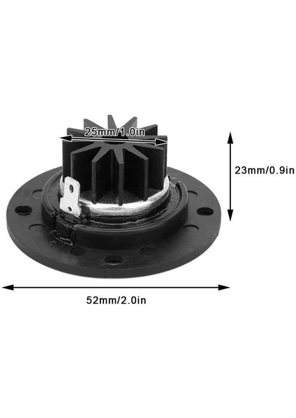 2 Adet/takım 2 Inç 6ω 30 W Hıfı Hoparlör Ünitesi Ses Tweeter Stereo Hoparlör Korna (Yurt Dışından)