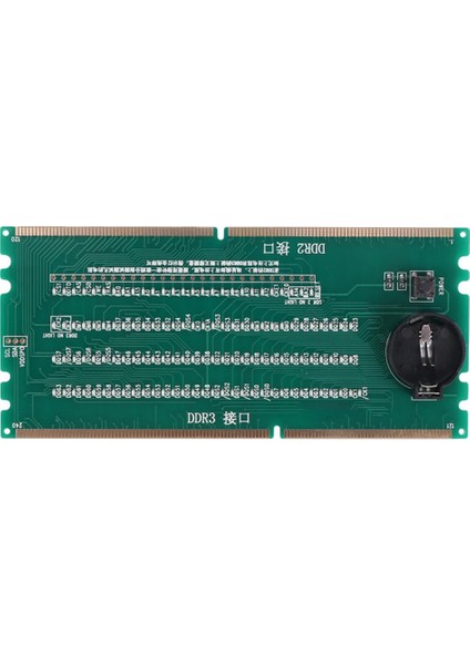 Masaüstü Anakart Tümleşik Devreleri Için Ddr2 ve Ddr3 2'si 1 Arada Aydınlatmalı Test Cihazı (Yurt Dışından)