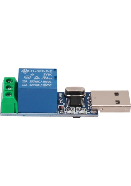 HW667 Seri Port Kontrol Rölesi/kurulu Mcu Bilgisayar USB Kontrol Anahtarı Pl Jog Kendinden Kilitlemeli (Yurt Dışından)