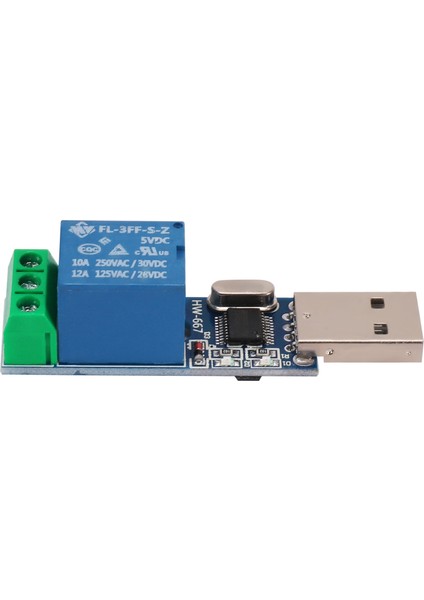 HW667 Seri Port Kontrol Rölesi/kurulu Mcu Bilgisayar USB Kontrol Anahtarı Pl Jog Kendinden Kilitlemeli (Yurt Dışından)