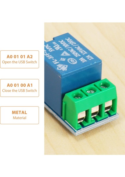 HW667 Seri Port Kontrol Rölesi/kurulu Mcu Bilgisayar USB Kontrol Anahtarı Pl Jog Kendinden Kilitlemeli (Yurt Dışından)